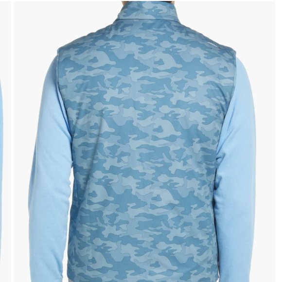 johnnie-O Rippen Camo Puffer Vest - Picture 7 of 14